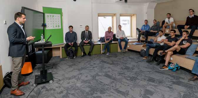 OTP Lab Az OTP Bank a bank szerves részeként belső innovációs központot hozott létre.