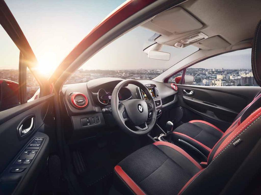 Gondoskodunk a részletekről A Renault CLIO belső tere