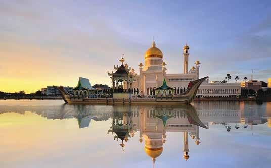 Borneo Labuán körutazás A Brunei Szultánsággal és Szingapúrral Ázsia Brunei Szultanátus, Malajzia, Szingapúr 2019. november 27 december 9. 2020. március 2 14.