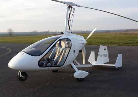 Agyrocopter korunk egyik legszellemesebb repülő eszköze, mely ötvözi a helikopter, és a repülőgép jó tulajdonságait. Biztonságos, és egyszerűen irányítható.