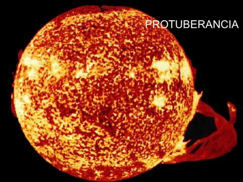 34 PROTUBERANCIA: Központi csillagunk nyugtalan felszínén időnként hatalmas gázkitörések (protuberanciák) jönnek létre. Itt egy felszálló boltíves protuberanciát látunk. 35 NAPFOLTOK I.