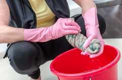 wiping mop with wiping cloth cover in the Wiping test category.