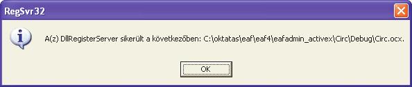 Üzenet Üzenet a sikeres