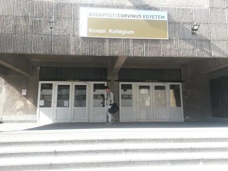 Kinizsi Kollégium Felújítási munkák 2018 Megrendelő: Generál tervező: 1093 Budapest Fővám tér 8.
