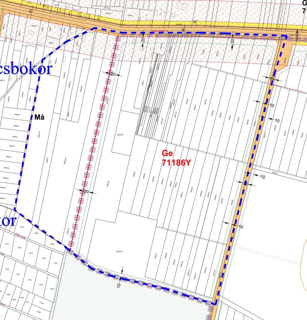 Sorsz. T.2. Módosítás megindításáról szóló határozat száma 100/2018. (VI.19.) Szelvén y-szám F2, F3 Tervezési területek 13 Módosítás tárgya Az Ipari Park fejlesztése II.