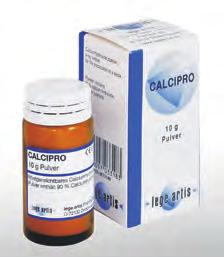 785 Calcipro (lege artis) Desztillált vízzel keverendő por, tetszőleges állagú kalcium-hidroxid paszta készítéséhez.