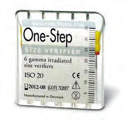 995 One-Step obturátorok, 20 db: 498 638 ISO 20 1 csomag 19.995 498 639 ISO 25 1 csomag 19.995 498 640 ISO 30 1 csomag 19.995 498 641 ISO 35 1 csomag 19.