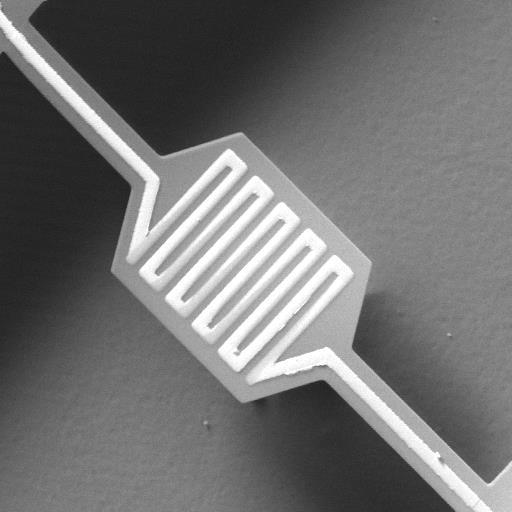 hu/laboratories/sensorics Microhotplate SiN membrane, Pt filament,
