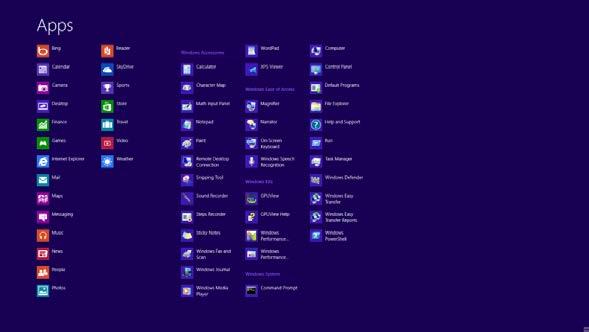 Windows 8 Windows 8 esetében: Kattintson jobb gombbal, majd kattintson a Minden alkalmazás elemre a kijelző jobb alsó
