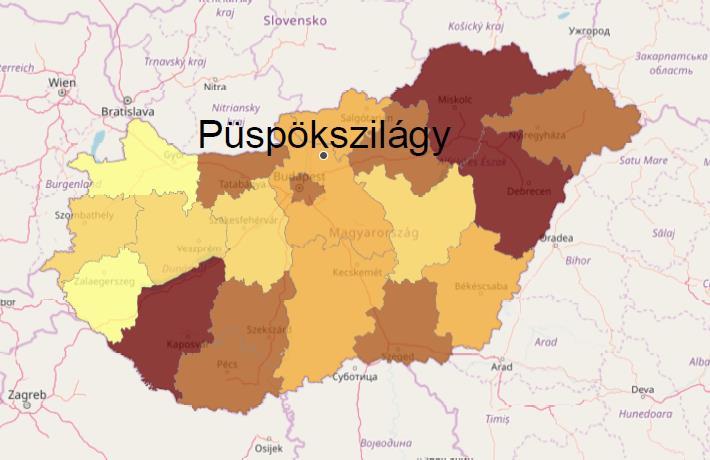 2. Klímaváltozás - aszályos, hőhullámos napok gyakoriságának