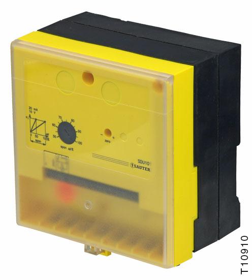 32.010/1 SDU: Fine-differential-pressure transducer How energy efficiency is improved Enables the accurate recording of duct pressures for the optimisation of energy consumption in ventilation