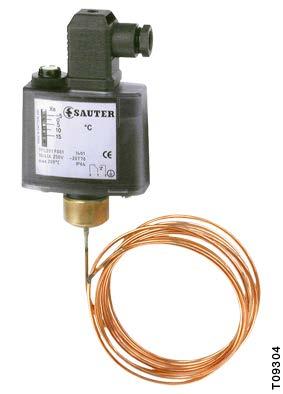 22.030/1 TFL 201: Frost-protection monitor/limiter with capillary-tube sensor How energy efficiency is improved Demand-led, large-scale monitoring of installation parts as required, without auxiliary