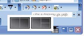 Az Desktop Partition (Asztal Partíció) megmutatja az éppen kiválasztott partíciót és a felhasználónak gyors változtatásokat engedélyez bármely partícióra látható.