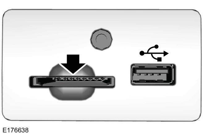 SYNC 2 USB-port Ha hozzá szeretne férni a készülékéhez, és zenét szeretne lejátszani róla, akkor nyomja meg az érintőképernyő bal alsó negyedét.