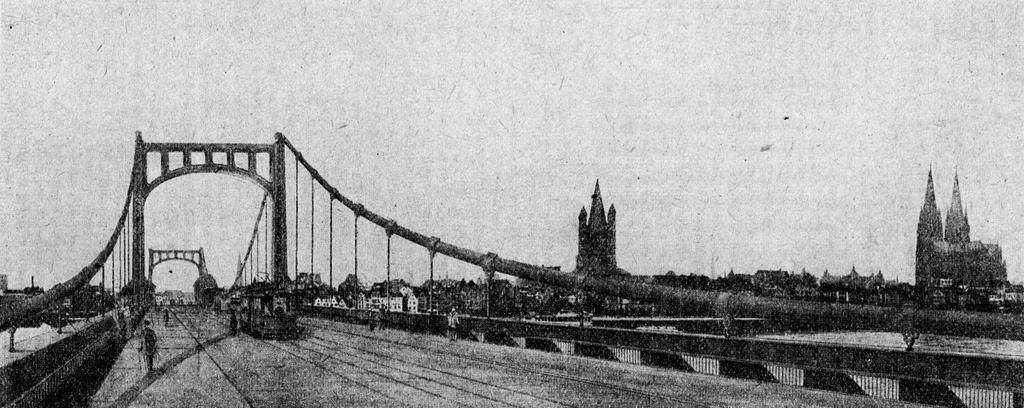 1914-1916, Köln, Rajna-híd