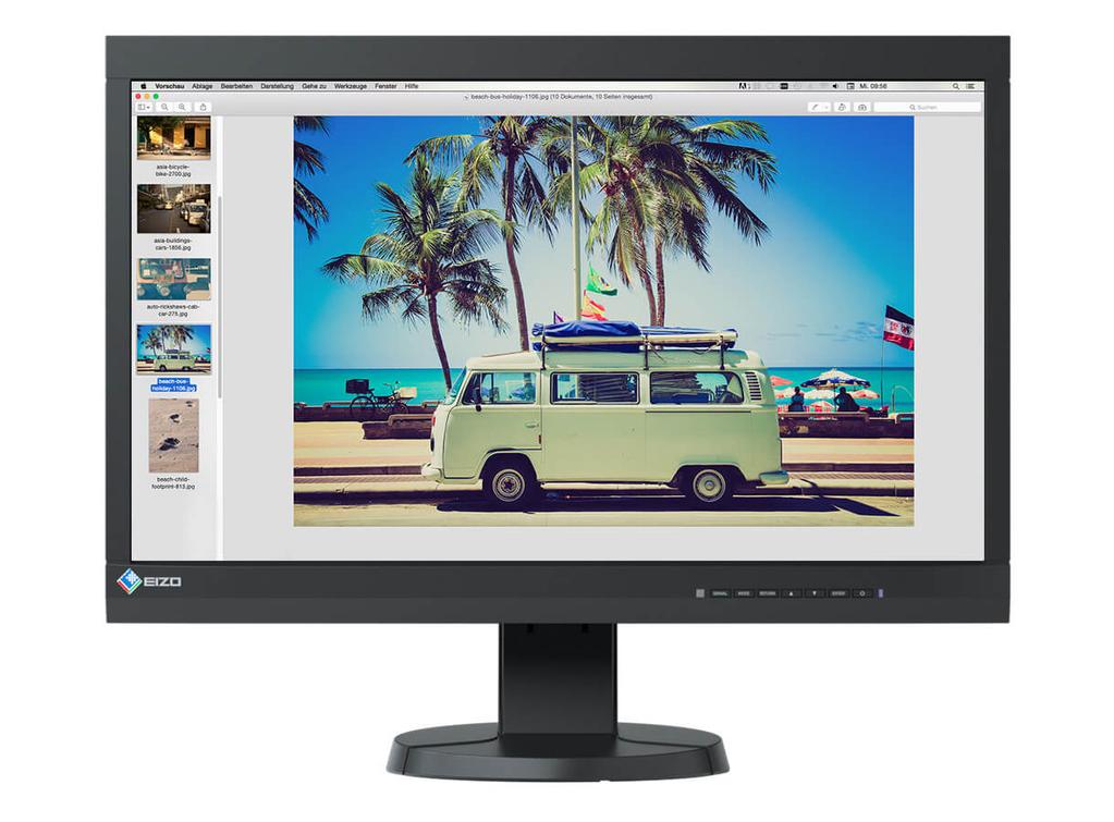 CS230B-BK Ön előnyei Az EIZO 23 hüvelykes ColorEdge LCD monitora nem hátrál meg a legkisebb színkülönbségek megjelenítése előtt sem.