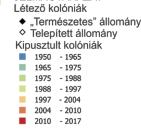 / Known European Ground Squirrel colonies 400 300 200 100 0 1994 1966 1968 1970 1972 1974 1976 1978 1980 1982 1984 1986 1988 1990 1992 1994 1996 1998 2000 2002 2004 2006 2008 2010 2012 2014 2016 2018