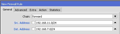 2019. February 19. 23:36 15/32 Ezzel a két szabállyal eldobjuk a 192.168.7.0 hálózatból a 192.168.11.0 irányába menő forgalmat, és ugyanezt tesszük a 192.168.11.0 hálózatból a 192.168.7.0 irányába menő forgalommal.