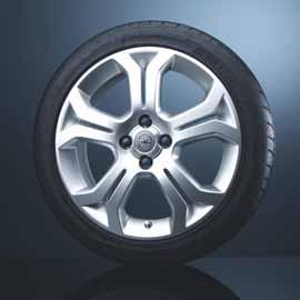 Keréktárcsák Opel 17" könnyűfém keréktárcsa, 5 csillagküllős