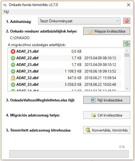 az adatfájlok mellett az adott adatfájl utolsó