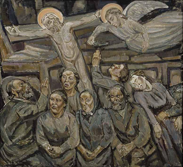 Villaheakkat Tyko Sallinen (1879 1955) lei dehálaš suopmelaš ekspressionista ja geahččaleaddji, dáidaga gaikárge.