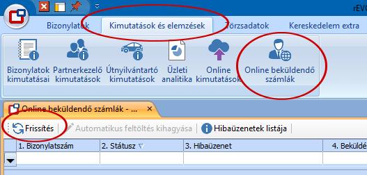 megnyomására lekérdezni az esetleges állapotváltozásokat és amennyiben voltak, azok hiba/figyelmeztetés visszajelzéseit (lásd jelen dokumentum utolsó fejezete).