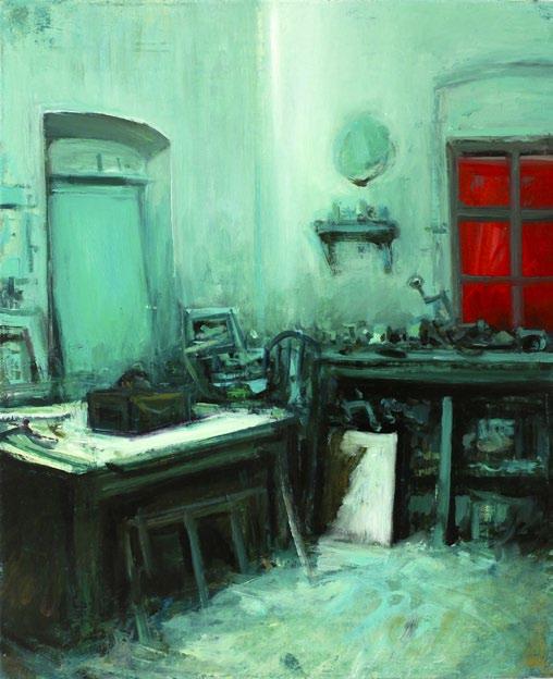 78 79 Veres Szabolcs Carpenter s Room (2017) olaj, vászon / oil on canvas, 45 37 2 cm Bazis Contemporary Art Space,