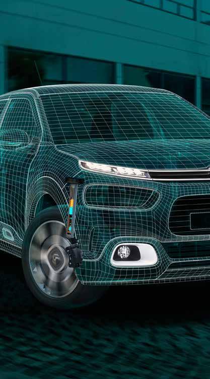 A világon egyedül a Citroën által alkalmazott felfüggesztés, amely először a C4 Cactusban mutatkozik be, optimális gördülési komfortot biztosít.