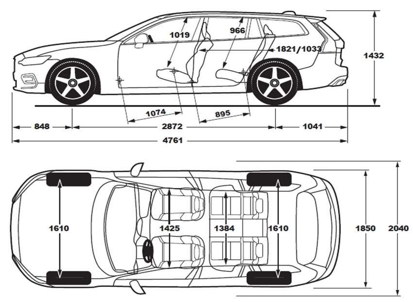 VOLVO V60 MŰSZAKI ADATOK T5 AUT MOTOROK Motortípus szelepes, közv. befecsk. turbó T6 AWD AUT8 TWIN ENGIND3 / D3 AUTD3 AWD AUTD4 / D4 AUTD4 AWD AUT szelepes, közv. befecsk. turbó/kompresszor szelepes, közv.