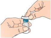 napján használja a 4. számú kék hármas csomagot, amely 3 darab, 0,25 ml-es; 0,5 ml-es, valamint 1,0 ml-es jelöléssel ellátott fecskendőt tartalmaz.