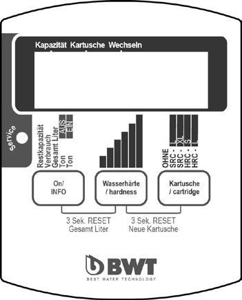 8. Beüzemelés 8.1 A kimenő nyomás beállítása (AQA therm HFB-1717 BA) A nyomásszabályozót gyárilag 1,5 bar-ra állították be.