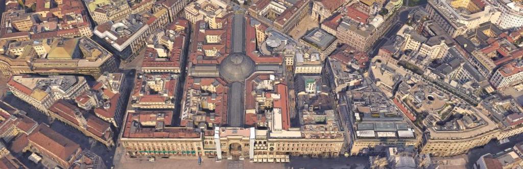 Milan / I CLOSED /open google hidden / closed block in form, but enriched with public use high density high intensity - arcade, passage,