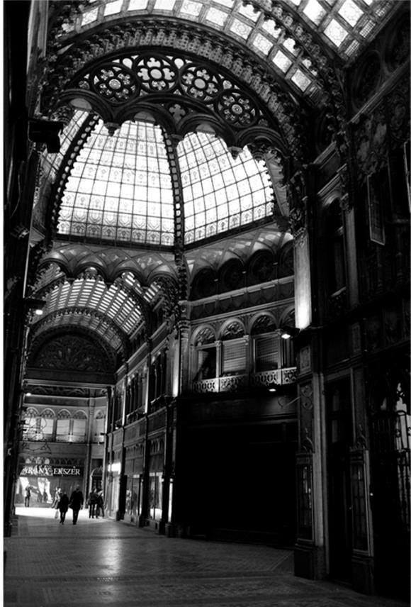 for intensification Parisian Arcade, Budapest / arch. H.