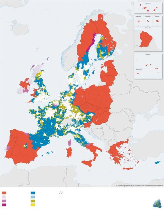 În sprijinul regiunilor 9 Pentru cine? Uniunea Europeană lărgită Fonduri structurale 2004-2006: Zone ce pot beneficia de Obiectivele 1 şi 2 Obiectivul 1 Obiectivul 1 Sprijin de tranziţie (până la 31.