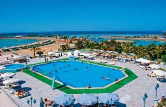 Panorama Bungalows Hurghada Tel.: (+20 65) 350 2300 Localizare: hotel modern, alcătuit din bungalowuri, situat la 10 minute de centrul din Hurghada, la 10 minute de El Gouna, pa plajă.
