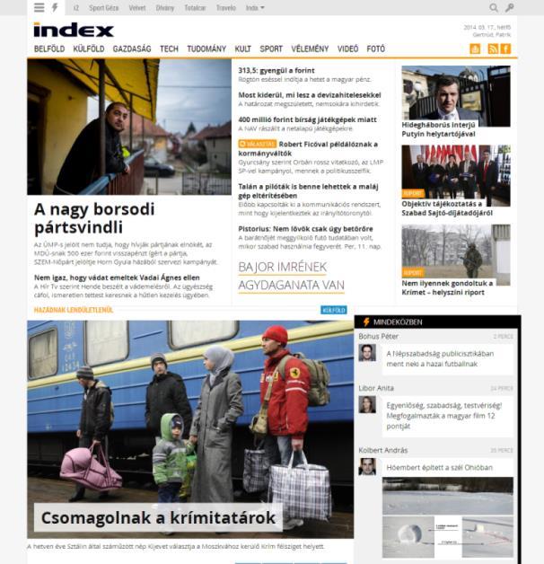 Rich media Index címlapon Platform: desktop Formátum XL layer (max. 970x550 px, 8 mp) Interstitial 2 (970x550 px, 8 mp) Napi listaár 5 500 000 Ft 5 500 000 Ft XL layer (max.