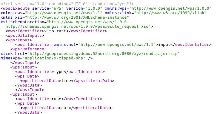 WPS kérések HTTP: XML: szerver:port/wps/webprocessingservice?