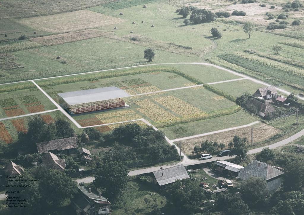 building and the landscape