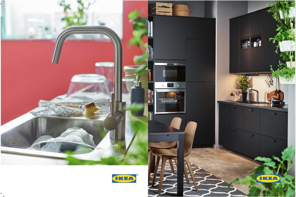 Tervező: Brickstad/Palleschitz/Petersén. M36 cm. Rozsdamentes acélszín 503.46.38 Az IKEA Konyhák brosúrát FSC -minősített papírra nyomtuk, hogy biztosítsuk a fenntartható faanyag-felhasználást.