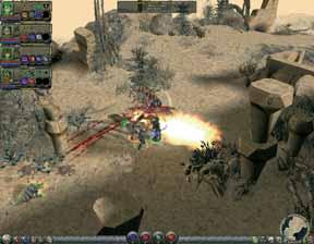 volna. Hogy mi a trükk? Nos, egész egyszerűen a Dungeon Siege-ben sokkal többféle dologra kell figyelnünk.