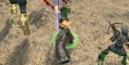 A combat magicet használó emberkével mindig távolról érdemes egyedi célpontokat vagy területre ható varázslatokat alkalmaznunk.