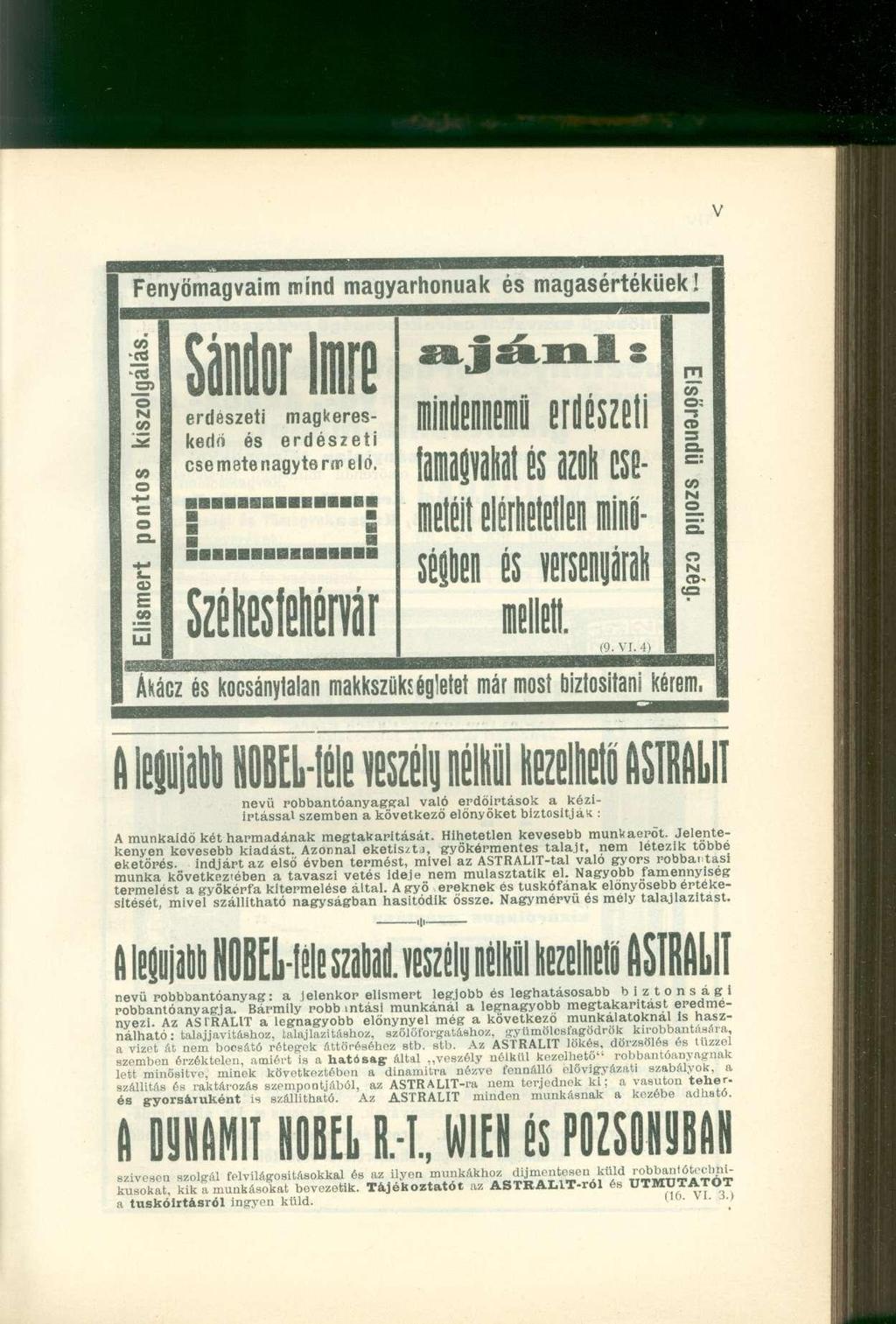 Fenyómagvaim min d magyarhonua k é s magasértéküe k V) 'CÖ o M 09 co o erdészeti magkeres - kedo é s erdészet i cse mete nagy te rrr eló. erdészeti t é s iát cse - CO CD CO NI S és (9. VI.