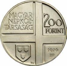 - 106. 200 Forint 1976 PP 5000 db/st./pcs L-N: 217-3. stempelfrisch 10.