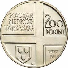 - 114. 200 Forint 1977 PP 5000 db/st.