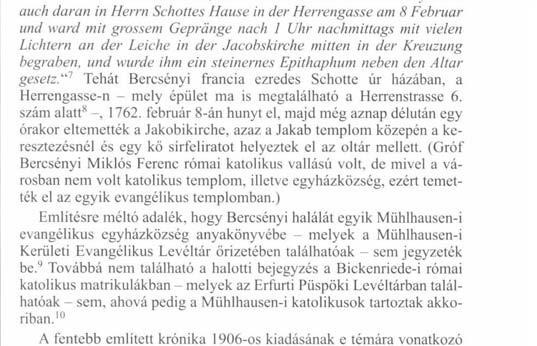 Ennek egyik oka az volt, hogy egy francia hadtörténeti munkában, Raymond Boisseau tábornok Berchenymonográfiájában az szerepel, hogy a marsall idősebb fia a Göttingen és Gotha között fekvő