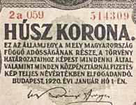 8 Hasonlítsd össze az 1913-as és az 1920-as bankókat! Milyen fontos különbségeket fedezel fel?
