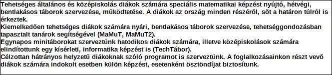 1. Szervezet / Jogi személy szervezeti egység azonosító adatai 1.1 Név: Szervezet 1.