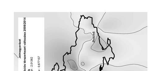 tett térségeknél rajzolódik ki a legnagyobb mértékben (Gdansk-Poznan-Pozsony-Győr).