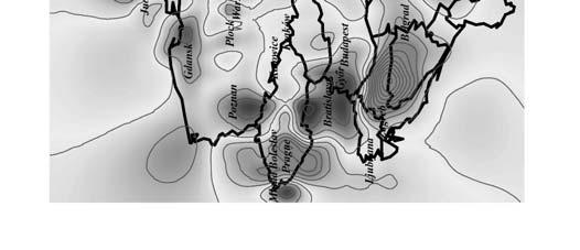 Tagai (2010) a térség fővárosainak kapuszerepét hangsúlyozta, és rámutatott, hogy a kelet-közép-európai nagyvárosok európai integrálódása az országos városhálózatokon belül növelte a különbségeket.