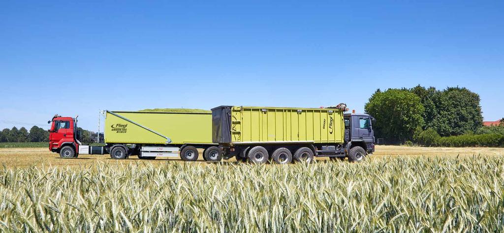 Erőt mutat ASS 298 AGRO TRUCK félpótkocsi Az»AGRO TRUCK«felépítmény Alumínium és acél kivitelben Teherautófelépítmény alumínium és acél kivitelben Raktérfogat 35 m3 -től 50 m3-ig Opcionális